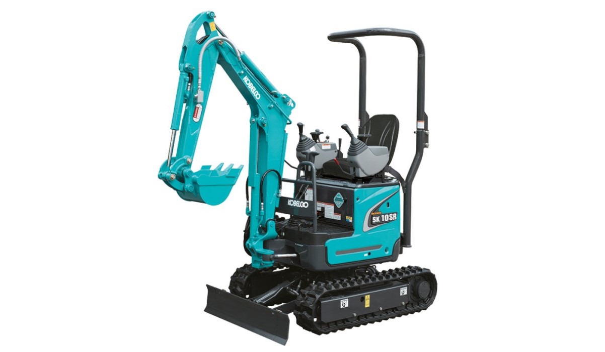 Leje Minigraver 1100kg. Kobelco